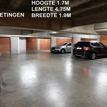 Studio Center Of W/parking & South Terrace Apartment Ostend