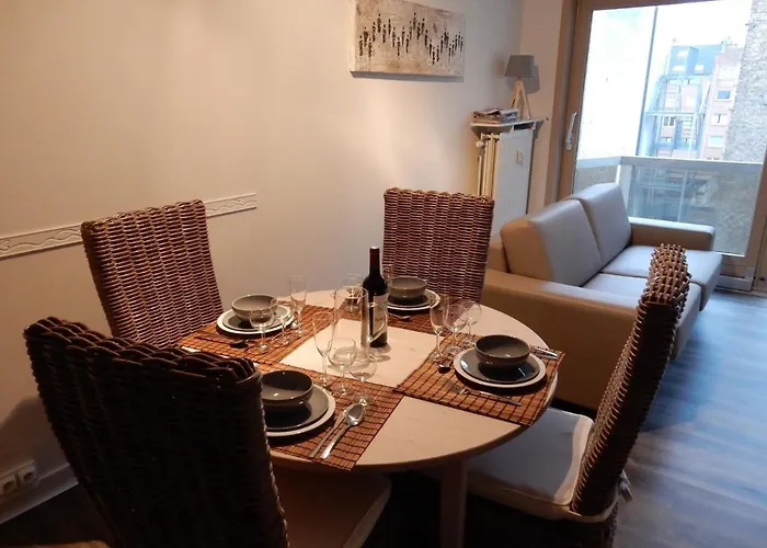 Studio Center Of W/parking & South Terrace Ostend