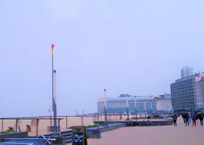 Studio Center Of W/parking & South Terrace Apartment Ostend